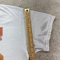 Delta Las Vegas Shirt Men XL White Graphic Palm Tree Est 1905 Short Sleeve