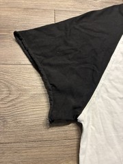 Rhude Raglan T-Shirt Men’s Size M Short Sleeve Embroidered Logo White Black