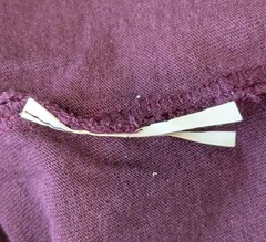 Boss Hugo Boss Outlaw Chic Punk Rhinestone T-Shirt Mens Purple LS Crew Neck M