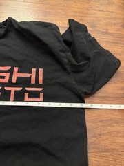 Satoshi Nakamoto Faded Black T-Shirt Men’s Size XL? CUT TAG Tee