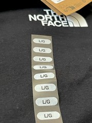 The North Face Evo Throwback SS Tee Black Logo T-Shirt Men’s Large NWT