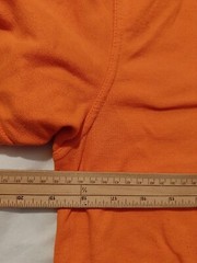 Men’s T Shirt Uneek Size S Short Sleeves Orange 24955