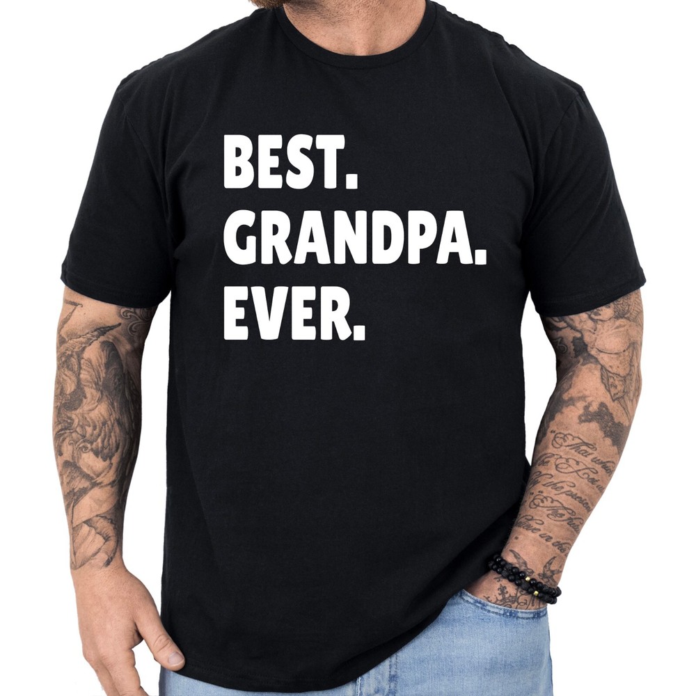 Grandpa T-shirt for Fathers day Grandpa Birthday Christmas Gifts Mens Tee Shirt