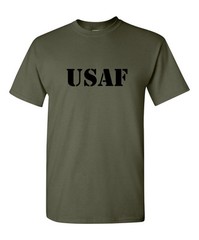 ARMY NAVY USAF Air Force USMC Marines Military Shirt US Army Dad Fathers Day Tee