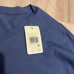 Levi’s Men’s Size 2XL Long Sleeve Tee Blue Western Graphic Cowboy Mesa Relaxed