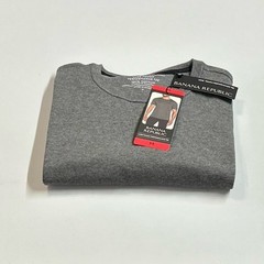Banana Republic Men’s Luxe Touch Performance Tee, Gray, Size M