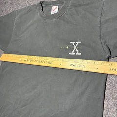Vintage X-Files T-Shirt Large Men’s Sci-Fi Promo Tee 1994 Logo Jerzees 90’s