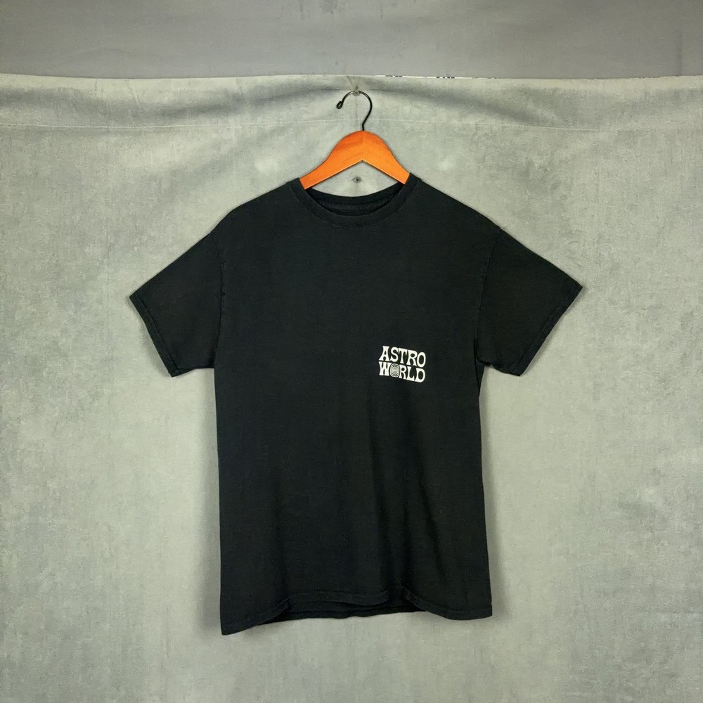 Travis Scott Astroworld Wish You Were Here T Shirt Mens Size Medium Fits Small