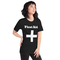 First Aid – Airlume combed and ring-spun cotton t-shirt