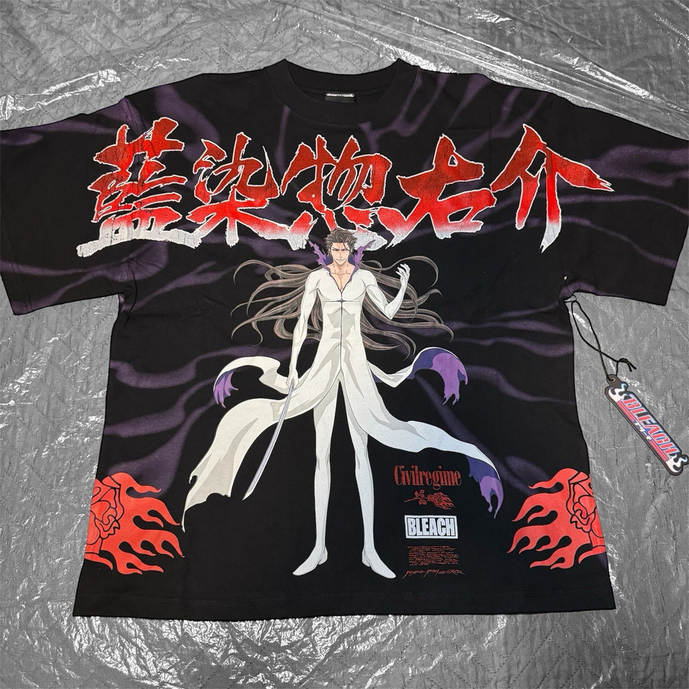 Civil Regime x Bleach Sousuke Aizen Shirt – Size XXL