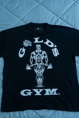 Darc Sport x Gold’s Gym Men’s T-Shirt Black Size L Short Sleeve Crew Neck