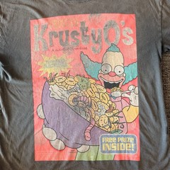 Zara The Simpsons Frosted Krusty O’s Graphic T-Shirt