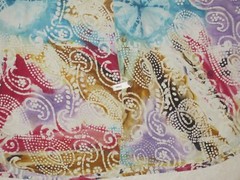 UNIQUE MENS 3XL CHEST 60 LENGTH 34 GEOMETRIC HIPPIE PRINT AMERICAN TERRAIN