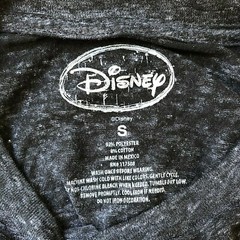 Authentic Disney Adult Mickey Mouse Tee Heather Black Dark Gray S Distressed Top