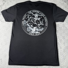 Lane Frost Shirt Men’s Medium Black Legend Lives Forever Graphic Tee Bull Riding