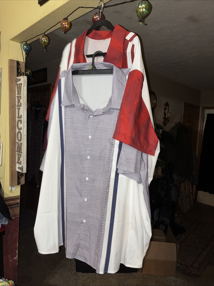 2 Size 6x Men’s Shirts