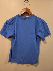 Yu-Gi-Oh Shirt Blue King of Games Anime Graphic Tee Yugi Kaiba Joey Faded Small