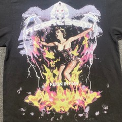 Represent Reign In Pain Shirt Large Mens Black Graphic Distressed Streetwear