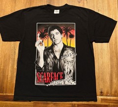 Scarface Heavy Weight Adult XL The World Is Yours 2-Sided T-Shirt