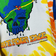 New Unworn Vintage Grateful Dead Band T Shirt 1992 Ripple Junction 90s Tie Dye