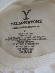 Yellowstone Size S T-Shirt – We Don’t Choose the Way Cream Color 100% Cotton