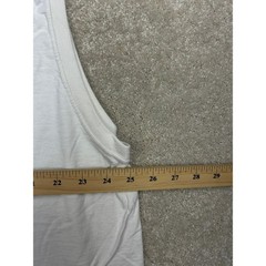 Fruit of the Loom Solid Muscle T 3XL White Cotton Basic Athletic Gym Minimalist