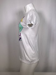 Taco Bell Fast Food Retro 90s Logo Graphic Print White T-Shirt Men’s SMALL