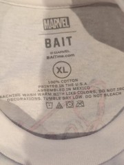 Marvel x BAIT Venom vs Carnage 1993 Graphic T-Shirt XL
