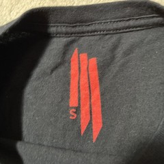 2011 Skrillex Halloween Tee Shirt S Nero 12th Planet Benga Skream Nadastrom Rare