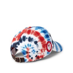 POLO Ralph Lauren NATIONAL TEAM USA TIE-DYE CHINO BALL CAP Leather Strap