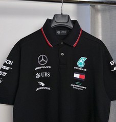 Mercedes Benz Petronas Motorsport Racing T Shirt Mens Size L