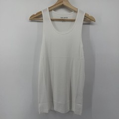 Todd Snyder Tank Top Mens S White Ribbed Tank Top KN1270422 Pima Cotton Modal