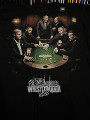 EXCLUSIVE WWE WrestleMania 42 Vegas Men’s Large Shirt (NOT AVAILABLE ONLINE)