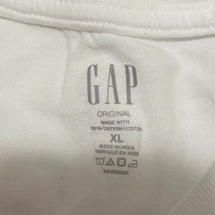 Gap Men’s XL 3 White T-Shirt Undershirt & 3 Ribbed Tank Top Bundle Cotton Basics