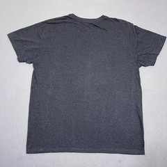 Airwalk Pocket Tee Men XL Regular Fit Charcoal Grey Striped Chest Pocket Skater