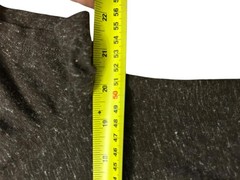 Kuwalla Tee Linen Blend T-Shirt Men’s Medium | Brown Curved Hem Minimalist