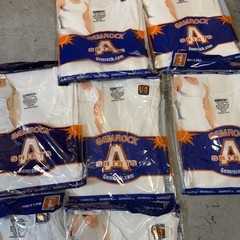 6 Pieces 2xL A Shirt/ Tang Top Special,Individually Wrapped Last Of Inventory