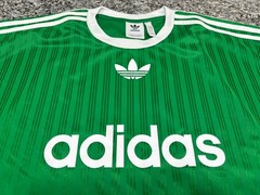 MENS ADIDAS ORIGINALS TREFOIL POLY TEE SHIRT ~SIZE XL #IM9457 RARE!