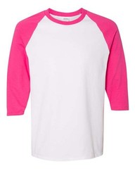 Gildan Unisex Heavy Cotton™ Raglan Three-Quarter Sleeve T-Shirt – 5700