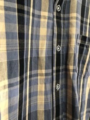 ALTAMONT Check Flannel Shirt Long Sleeve M Size