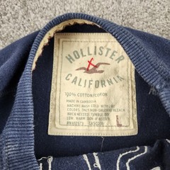 Y2K Hollister Shirt Adult Large Dark Blue Casual Unisex Preppy Beach