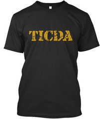 Ticda -ticda T-Shirt Made in the USA Size S to 5XL