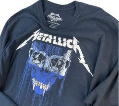 Metallica T-Shirt Men Sz XL Worldwired Tour 2017 VTG Y2K Orlando Double Sided