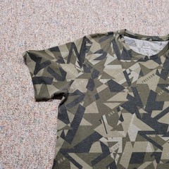 Under Armour Freedom Shirt Mens XL Green Camo Graphic Tee USA Flag 11107