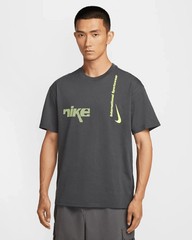 Men’s Nike Sportswear Max90 Swoosh Sport T-Shirt – Gray Volt HQ9262 060