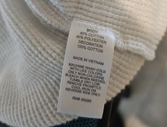 Express Henley Mens Long Sleeve Shirt Oatmeal Cream Medium
