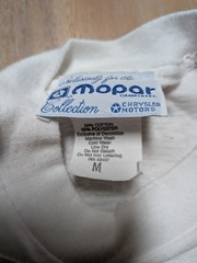 VTG 80s Mopar Performance T Shirt Mens M OEM Logo Single Stitch USA