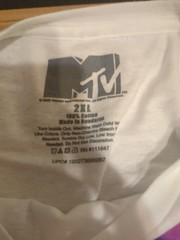 MTV MUSIC COACHELLA T SHIRT OFFICIAL ITEM, Size 2XL