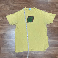 Hanes Beefy-T Mens Vintage 2003 David Gray Summer Tour T-Shirt Yellow Medium