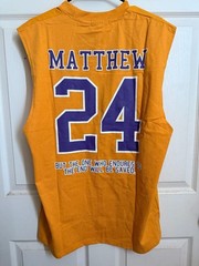 BrandMakers Matthew 24 Bible Verse Heavyweight Muscle Tee Shirt